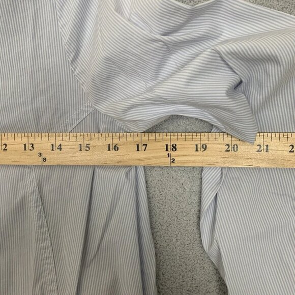 Ms. Ellen Tracy Striped Long-Sleeve Button-Down Shirt - Picture 6 of 8